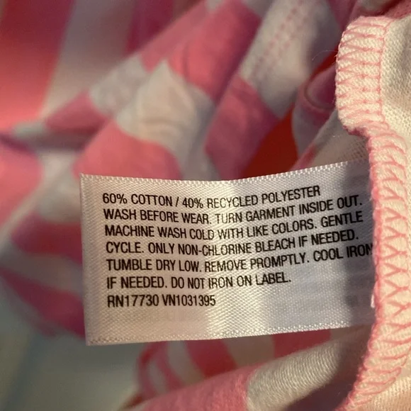 Brand New Cat & Jack Pink Stripe Dress… - Picture 4 of 5